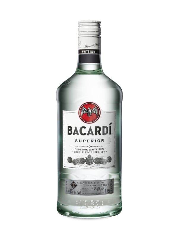 BACARDI WHITE PET 40- 1.14L