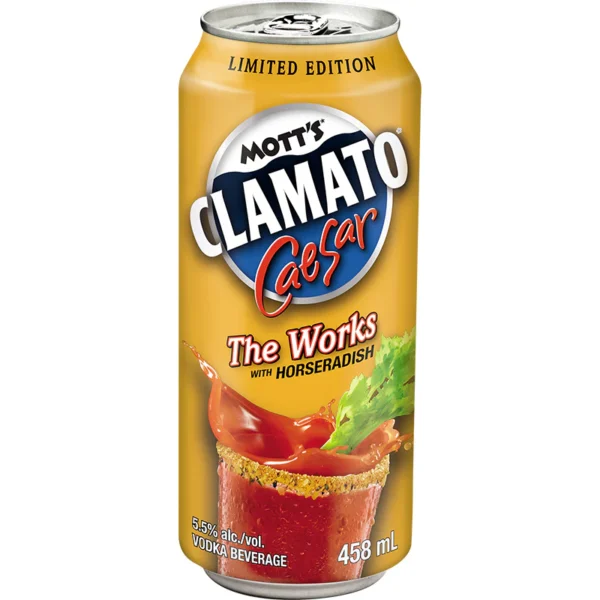 MOTT S CLAMATO THE WORKS- 458ml