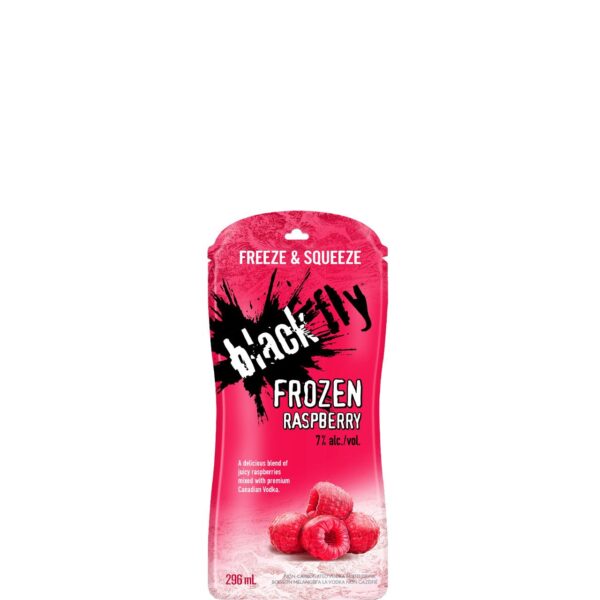 BLACK FLY VODKA RASPBERRY- 296ML