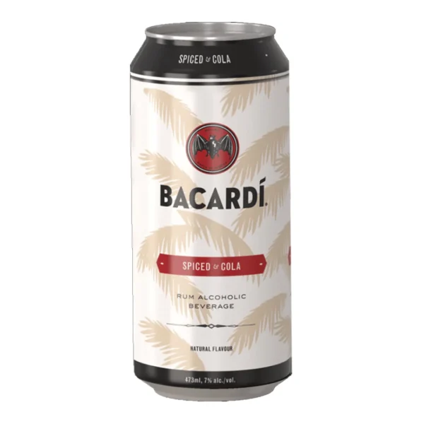 BACARDI SPICED COLA- 473ML