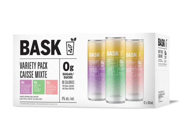 BASK TEA SODA MIX- 12PC