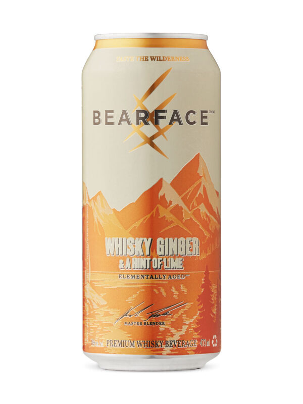 BEARFACE WHISKY GING- 473ML
