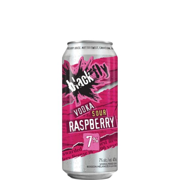 BLACK FLY SOUR RASPBERRY- 473ML