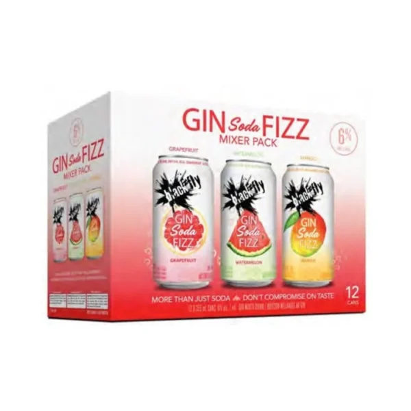 BLACK FLY GIN FIZZ MIXER- 12PC