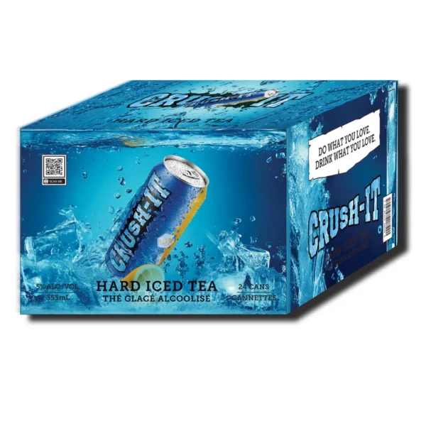 CRUSH-IT HARD ICED TEA- 24PC