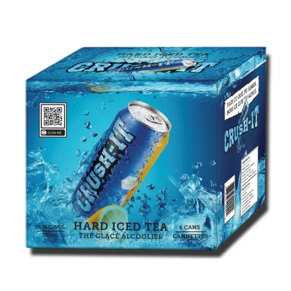 CRUSH-IT HARD ICED TEA- 6PC