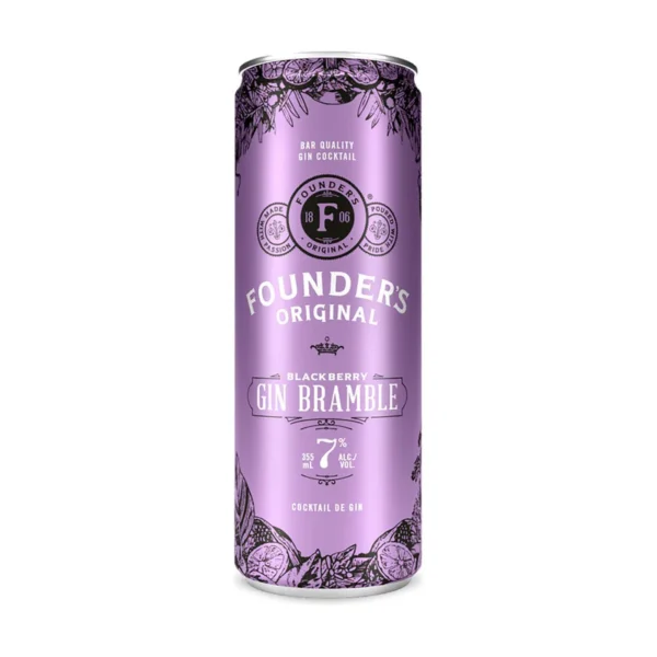 FOUNDER GIN BRAMBLE- 473ML
