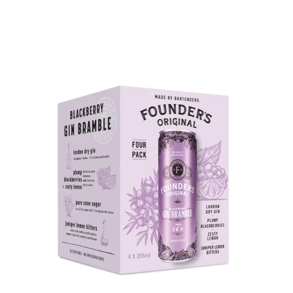 FOUNDER`S BLACKBERRY- 4PC