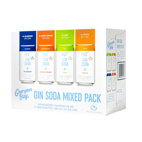 GEORGIAN BAY GIN SODA- 12PC