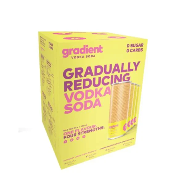 GRADIENT RASPBERRY LEMON- 4PC