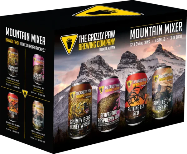GRIZZLY PAW MIX- 12PC