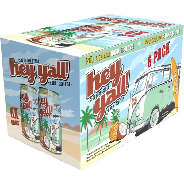 HEY Y`ALL PINA COLADA- 6PC