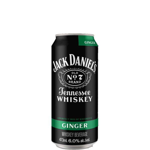 JACK DANIEL S & GINGER- 473ML