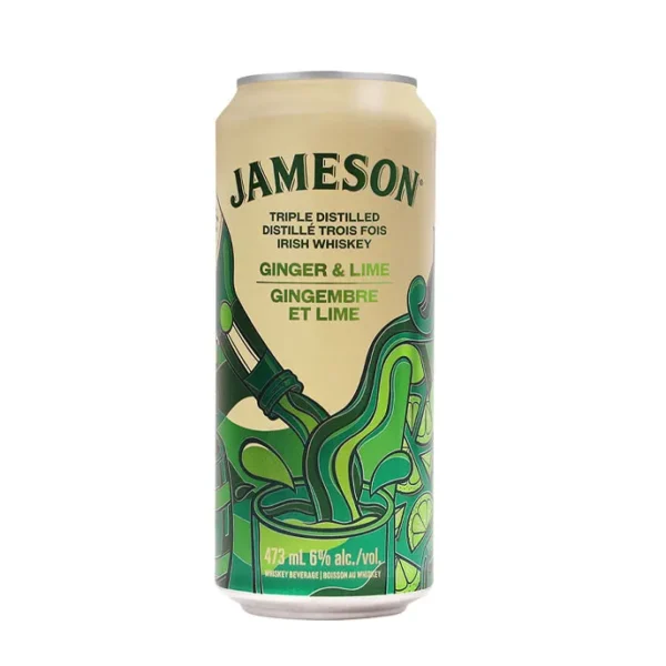 JAMESON GINGER AND LIME- 473ML
