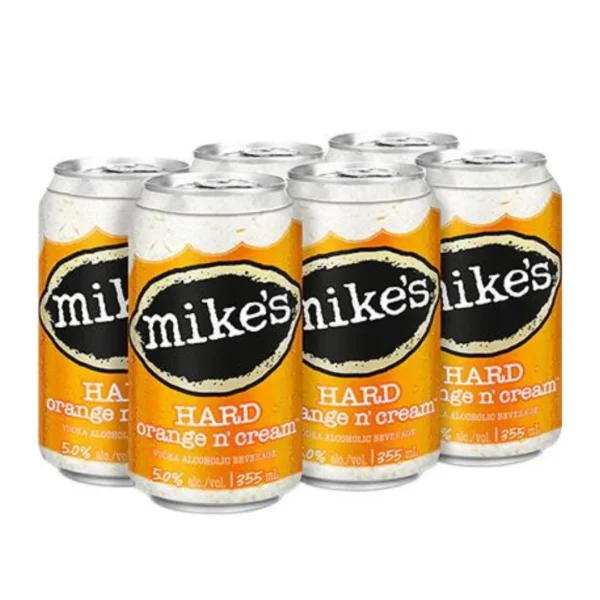 MIKE`S ORANGE N` CREAM- 6PC