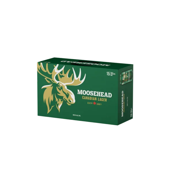 MOOSEHEAD LAGER- 15PC