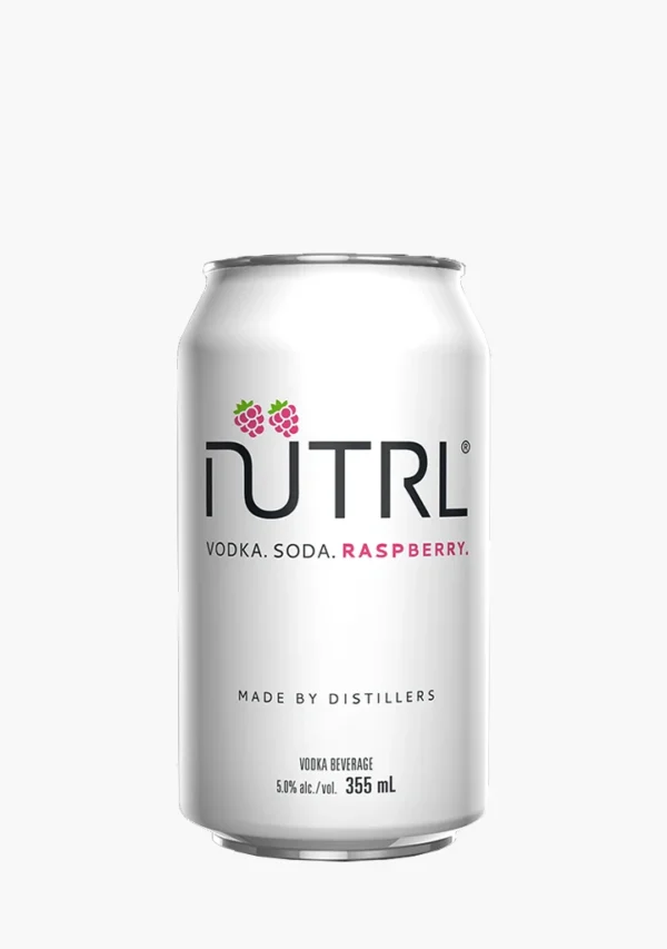 NUTRL VODKA SODA RASBERRY- 6PC