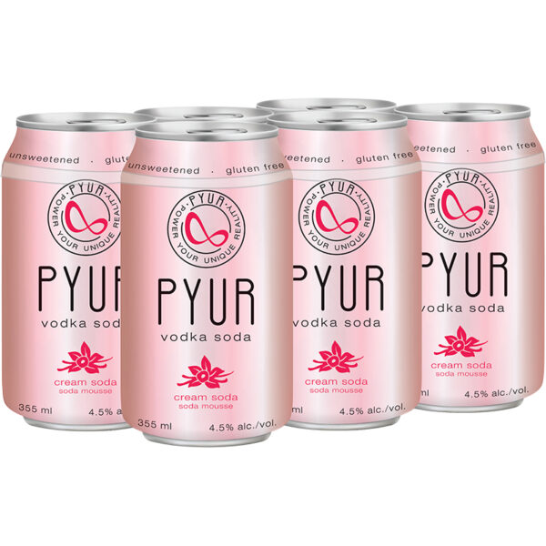 PYUR CREAM SODA- 6PC