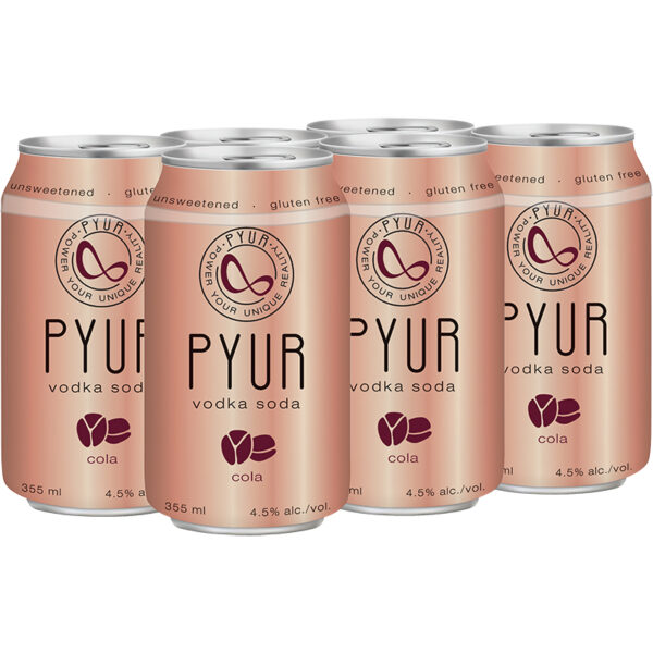 PYUR SODA COLA- 6PC
