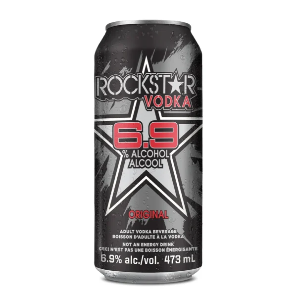ROCKSTAR & VODKA ORIGINA;- 473ML