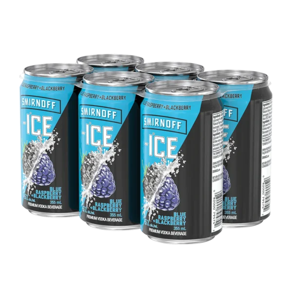 SMIRNOFF ICE BLUE RASPBERRY- 6PC
