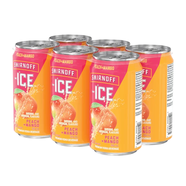 SMIRNOFF ICE PEACH & MANGO- 6PC