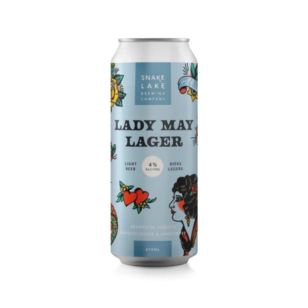 SNAKE LAKE LADY LAGER- 4PC