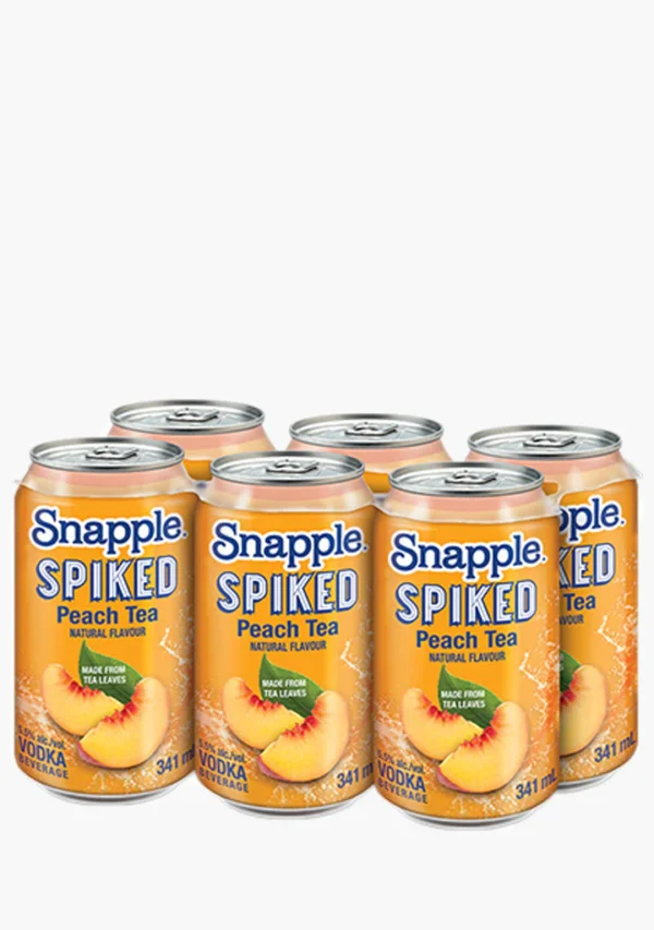 SNAPPLE SPIKED PEACH- 6PC