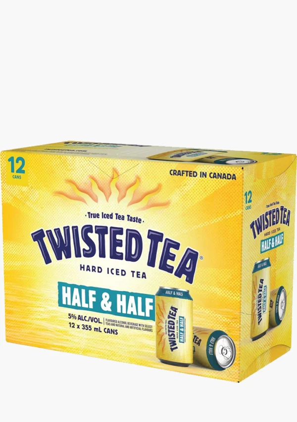 TWISTED TEA HALF & HALF- 12PC