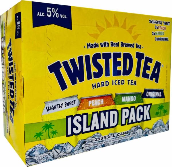TWISTED TEA ISLAND M- 12PC
