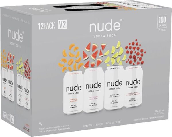 NUDE VODKA SODA V2- 12PC