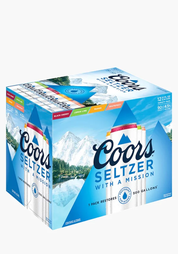 COORS SELTZER MIX 12PC